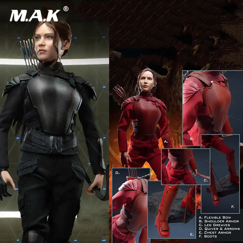 グッズsa0035 1 6ゲームキャラ女戦士フルセット12 アクションフィギュアノーマル レッドアーマーバージョンファンギフト Action Figures Aliexpress