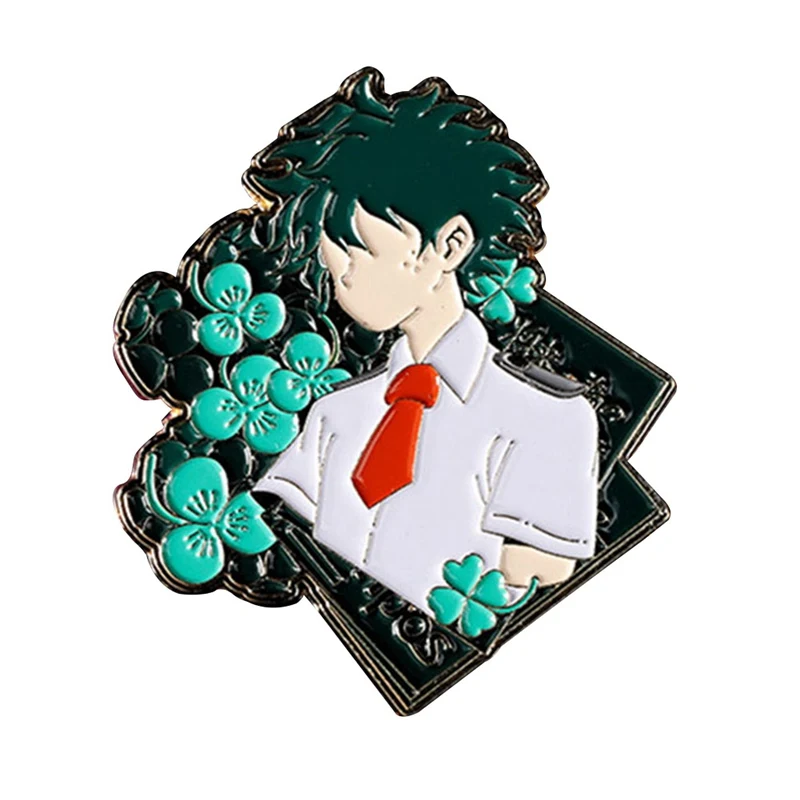 

1pc Anime My Hero Academia Cosplay Badge Cartoon No Hero Academia Brooch Pins Collection Bags Badges For Backpacks