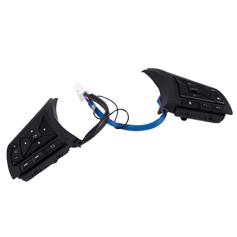 Кнопочный переключатель на руль автомобиля круиз контроль черный для Nissan Qashqai