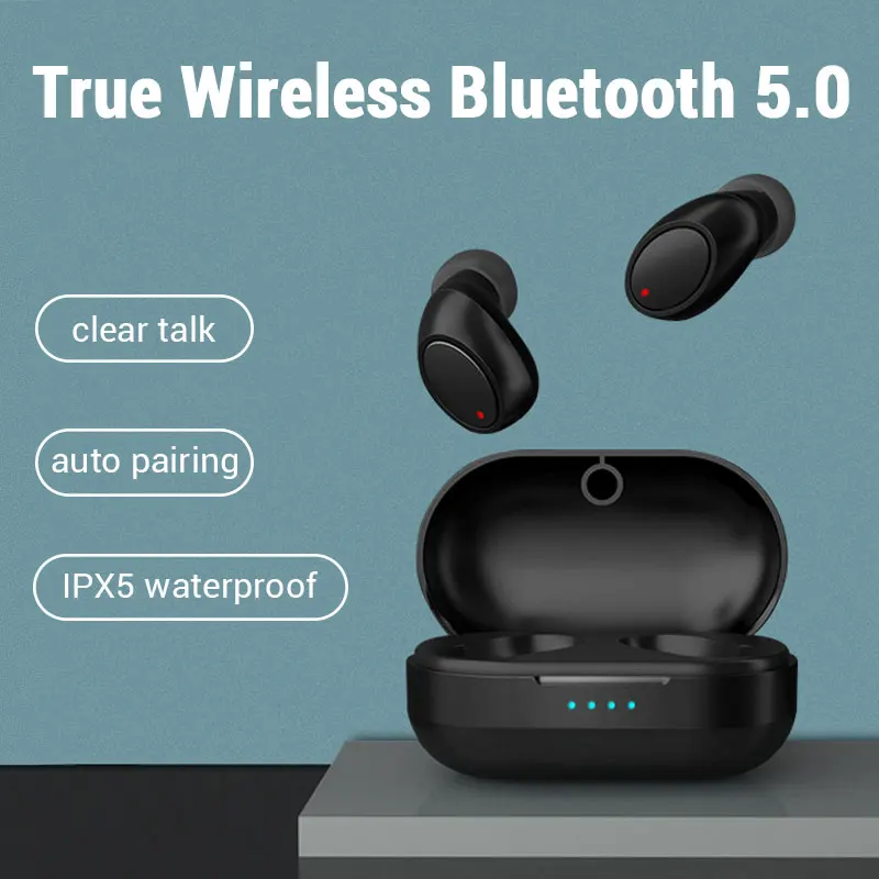 Беспроводной наушники Bluetooth IPX5 Водонепроницаемый Спорт Bluetooth гарнитура для Xiaomi Airdots huawei p30 pro Honor 20 8x 9x