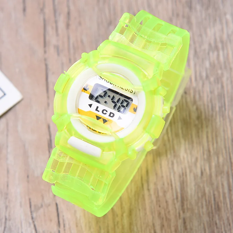 Reducido Reloj Digital LED para niños y niñas, pulsera de Reloj deportivo de exterior, con fecha electrónica Infantil neQKM6EJyJO