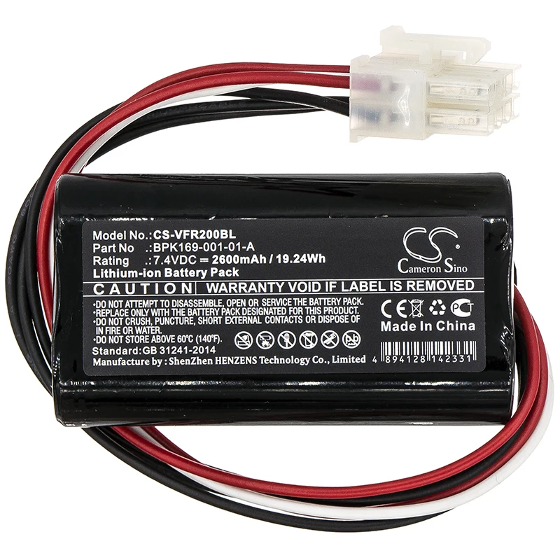 Cameron sino 2600mah аккумулятор для VERIFONE PCA169-001-01 PCA169-404-01-A Ruby 2 Ruby CI BPK169-001-01-A