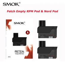 SMOK набор пустых RPM Pod& Nord Pod для новейшего набора мини Vape комплект картриджа электронная сигарета испаритель распылитель