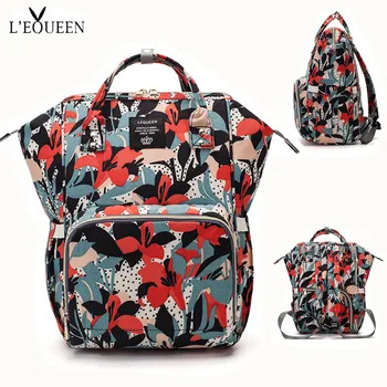 

Nappy Backpack Bag Mummy Bag Baby Multi-function Waterproof Outdoor Travel Diaper Bags For Baby Care