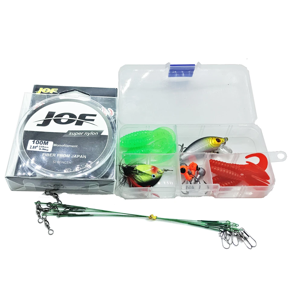 fishing rod with reel bait lure set line bag 1.8-3m rod combo short hard travel rod boat rock spinning stick for bass carp pike