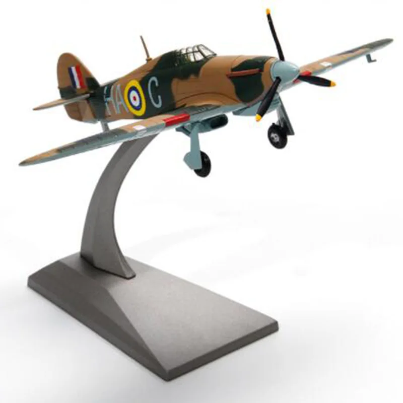

1/72 Scale UK Hurricane Fighter Model World War II England Navy Army Aircraft Airplane Toys Adult Children Gifts Military Model