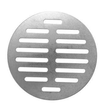 

Household bathroom 14 holes round stainless steel floor ventilation grid waste filter