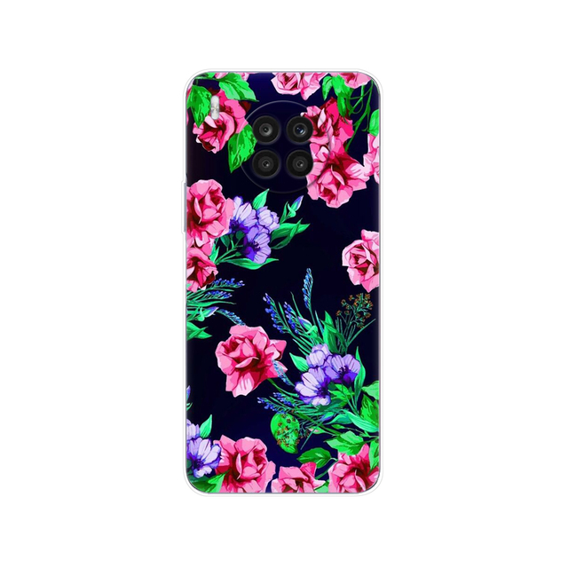 Honor 50 Lite Case 6.67inch Silicon Back Cover Phone Case For Huawei Honor 50 Lite Soft Case TPU Bumper 50Lite Light Funda