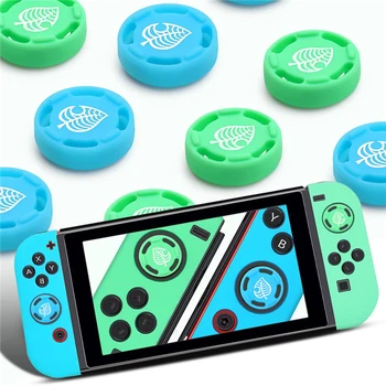 

Animal Crossing Silicone Analog Thumb Stick Grips Caps for Nintend Switch/LITE NS JoyCon Controller Sticks for NSL Joy Con Cover