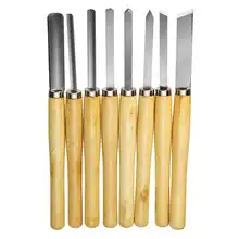 8 шт./компл. инструмент для резьбы по дереву набор ремесло DIY Деревообработка ручной работы долото для резьбы по дереву Инструменты из высокоуглеродистой стали