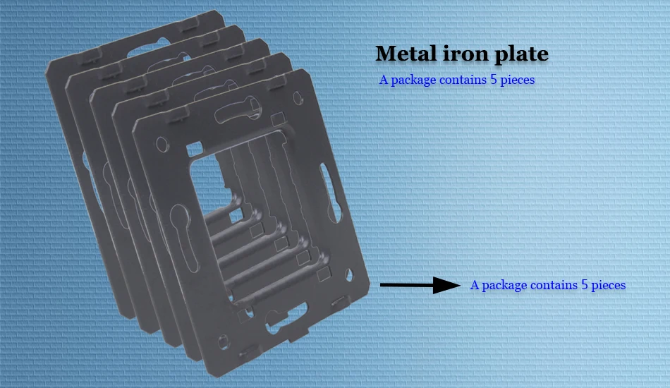 WELAIK EU CE Gray-mounting iron-plate-A-AMIP