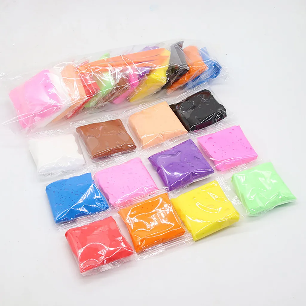 Soft Clay DIY Toys Children Educational Plasticine Colorful Kids Gift Child Creativity Imagination Education toys #B