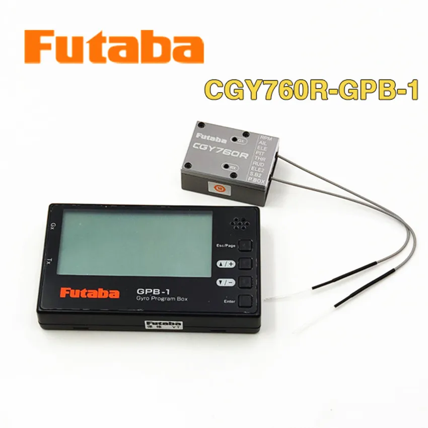 Futaba CGY760R GPB-1 No-Aileron трехосевой гироскоп с приемником содержит GPB-1 специальные настройки карты для F3C/3D Helicop - Цвет: CGY760R W GPB-1