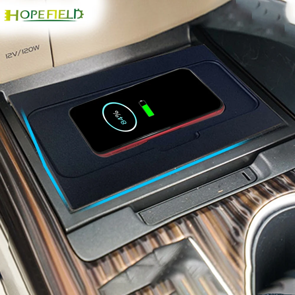 Car Wireless Charger For Toyota Camry 2018 2019 Charing Board Tray Box