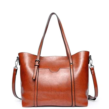 

Large Leather Crossbody Bags For Women 2020 Casual Shoulder Messenger Bags Lady Travel Purses and Handbags Cross Body Women Bag