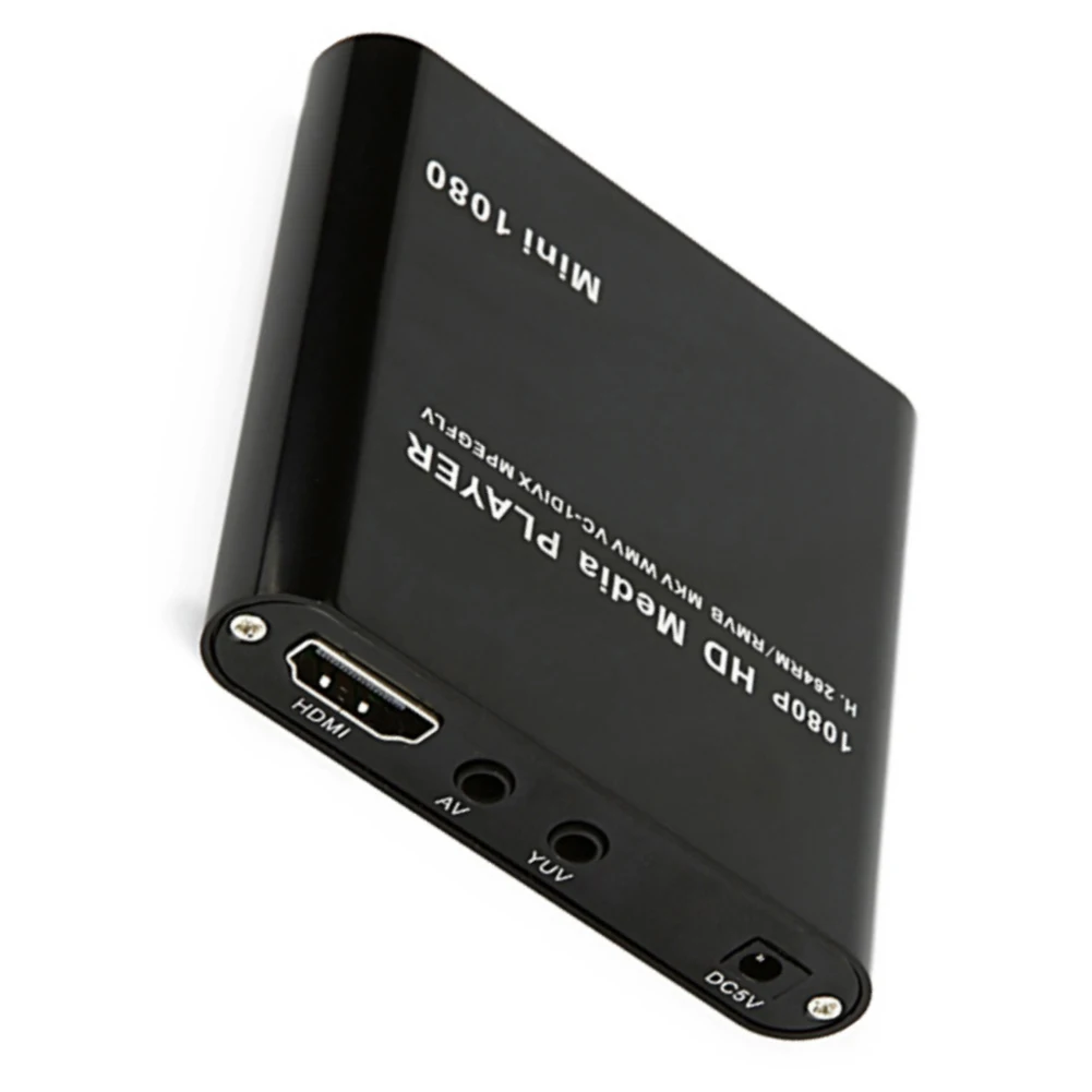 1080P Мини мульти цифровой видео аудио медиаплеер USB SDs MMC HD MKV AV HDMI