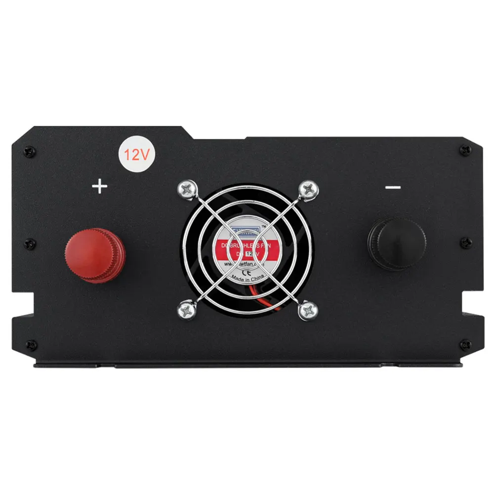 Vehemo солнечный Мощность инвертор DC12V/24 В к AC110/220 В адаптер конвертер авто Инвертор из алюминиевого сплава преобразователи автомобильный инвертор светодиодный