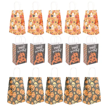 

30 Pcs Halloween Candy Bags Party Candy Bag Halloween Tote Candy Bag for Halloween Party