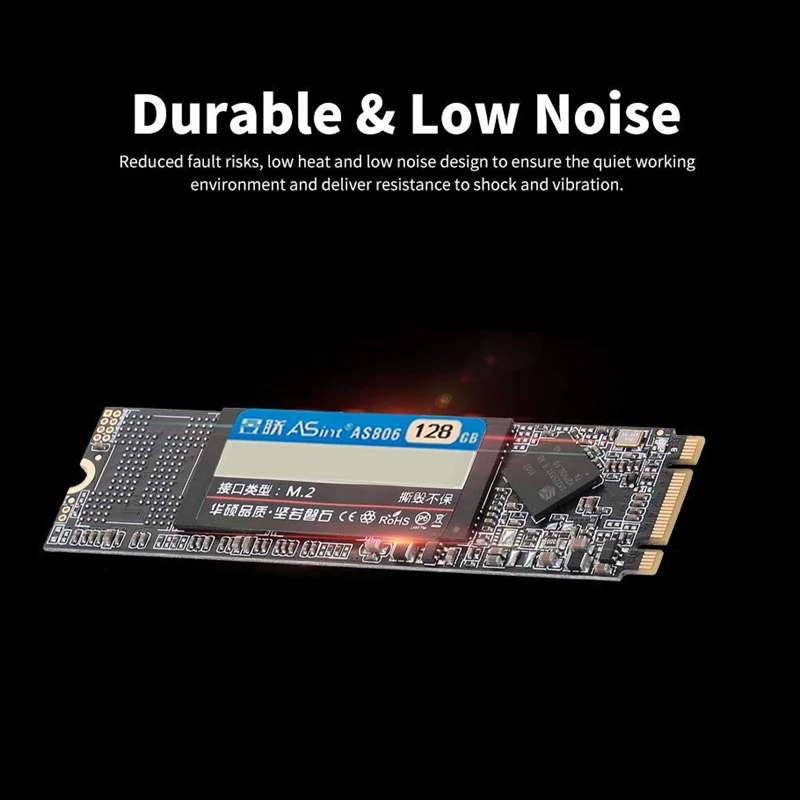 ASint 128GB M.2 PCIE 3,0 NVME SSD твердотельный накопитель для настольных ПК SSD