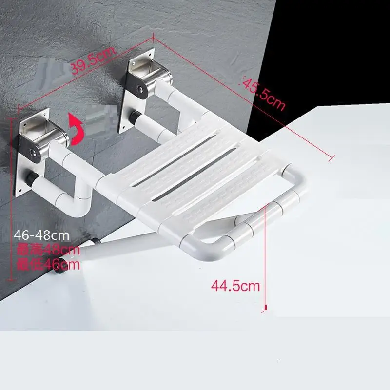 Mueble Handicap Sgabello Doccia Tocador Tabouret Salle De Bain Табурет Ducha Escalon Plegable стульчик для ванны и душа - Цвет: Version K