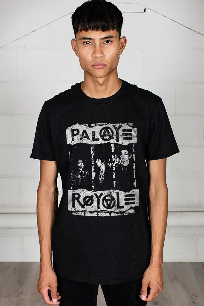 Официальный Palaye Royale ксерокопию унисекс футболка лицензированных Merch Kropp Circle