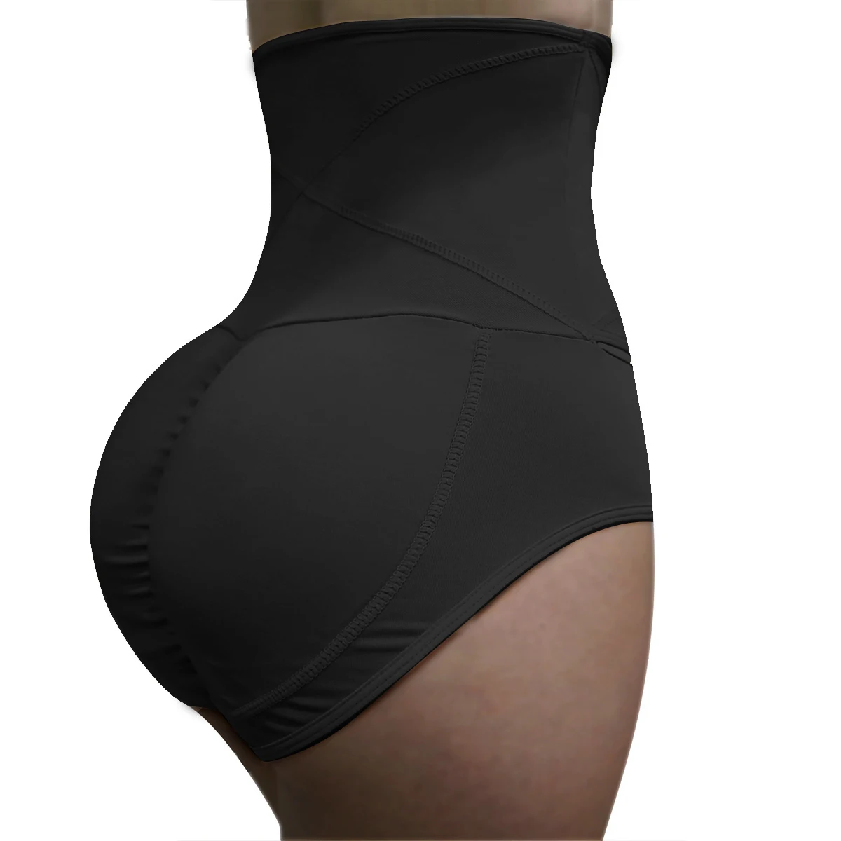 ZYSK Women High Waist Butt Lifter Tummy Control Panties Hip Enhancer Hip Padded Invisible Briefs Fake Ass Buttock Slimming Panty