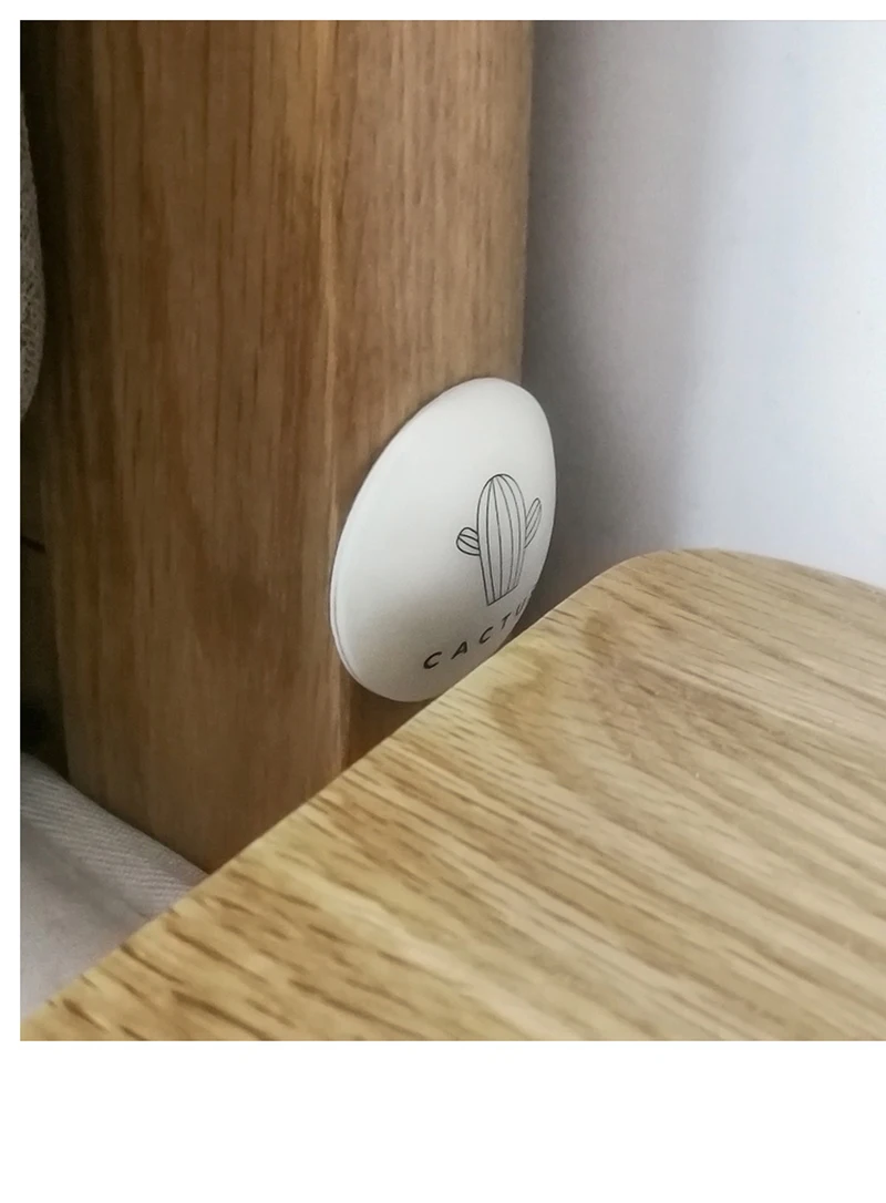 4 шт. самоклеющиеся Резиновые дверные стопоры протектор двери настенные наклейки