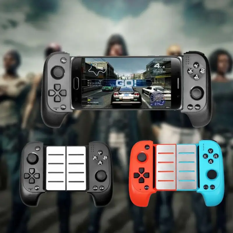 Mando inalámbrico extensible con Bluetooth, controlador de juego para móvil, PUBG, para iOS/Android, juego para teléfono inteligente