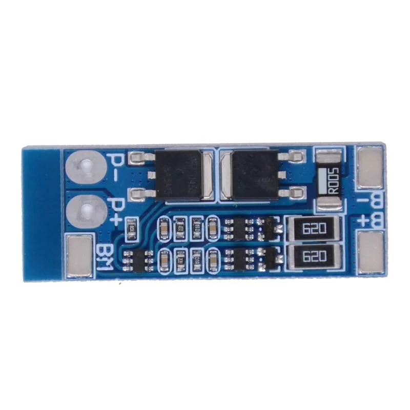 

2S 7.4V 10A 18650 Lithium Battery Protection Board with Balanced Li-ion 8.4V Overcharge and over Discharge Protection