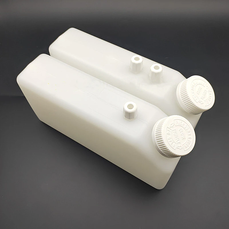 Caixa Branca Eco Solvente de Tinta Resistente à Corrosão 1200ml Tanque de Tinta Compatível para Todos os Plotter e Impressora Pcs