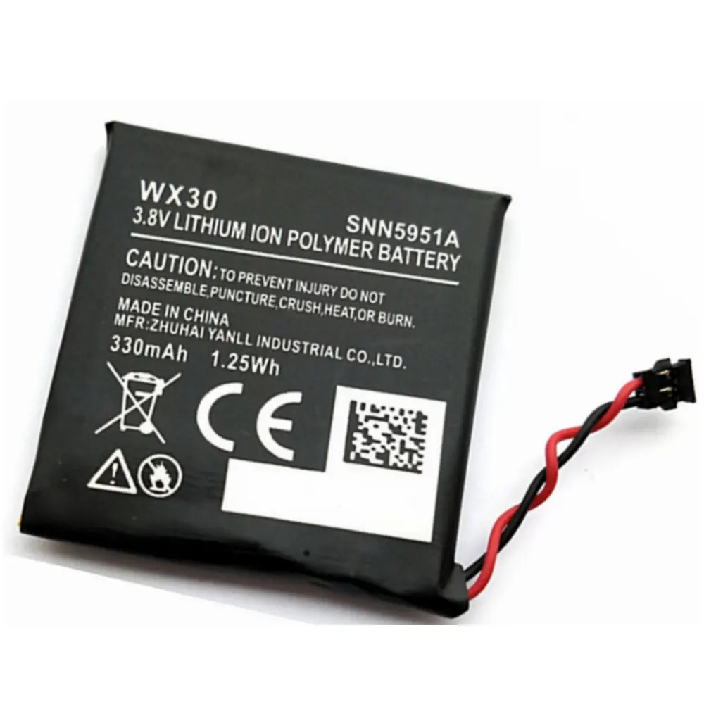 WX30 Original battery 330mah for Motorola Moto 360 1st-Gen 2014 Smart Watch batteries+tools | Мобильные телефоны и