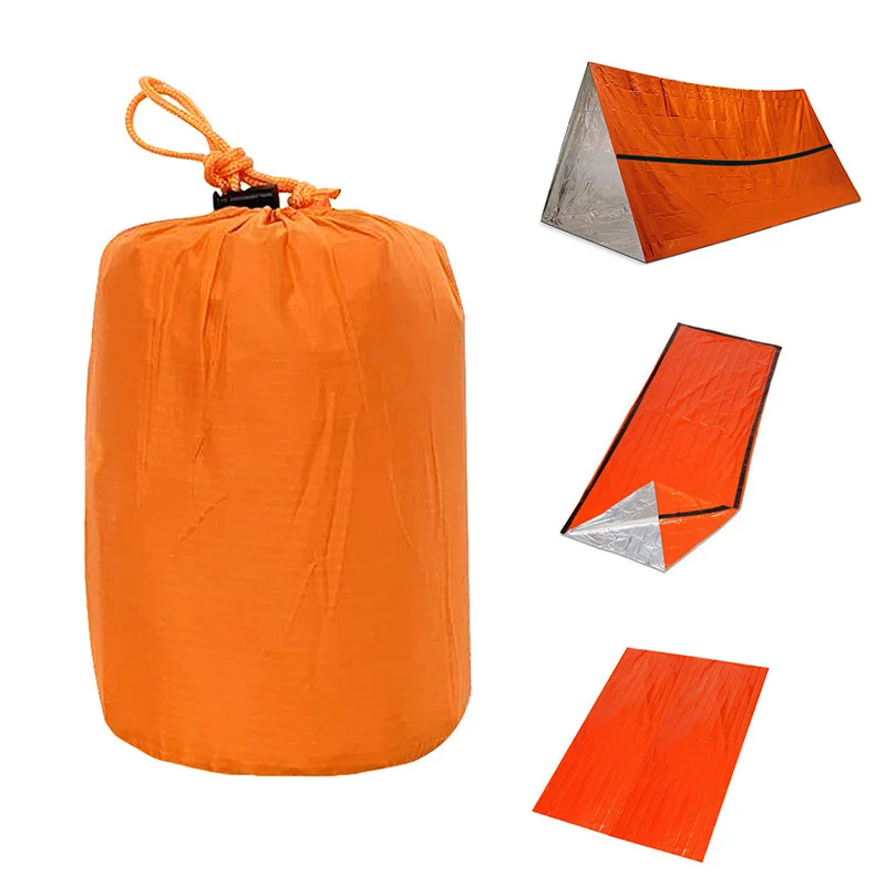 Аварийный спальный мешок Life Bivy сохраняющий тепло водонепроницаемый