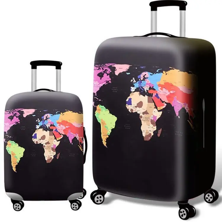 Travel luggage Suitcase Protective Cover Trolley luggage Bag Cover Men Women Thick Elastic Travel Case Cover Travel Accessories - Цвет: 12