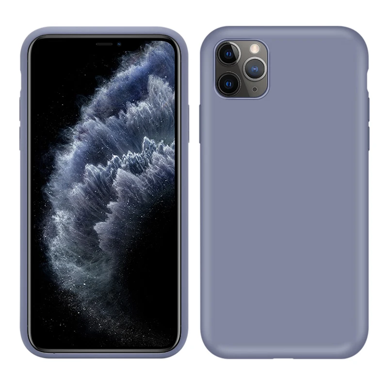 Для iPhone 11 Pro XS MAX XR X 7 8 6S Plus чехол для телефона мягкий силиконовый цветной Премиум ТПУ защитный чехол для iPhone 11 Pro MAX чехол - Цвет: 04