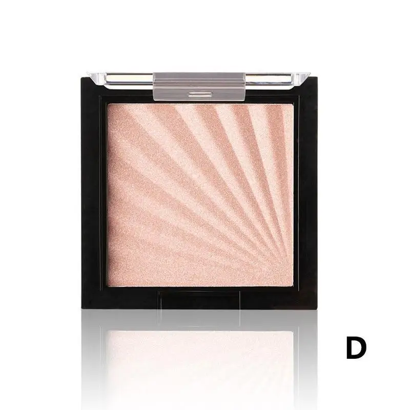High Gloss Make Up Powder Diamond Highlighter Repair Capacity Powder Nose Shade Silkworm Glitter Face Pressed Powder - Цвет: 4