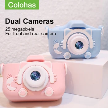 

Portable kid's Camera 2.0inch IPS Screen Digital Toy Camera Fotograficas Chargable Video Photo Camera Toy For Kids