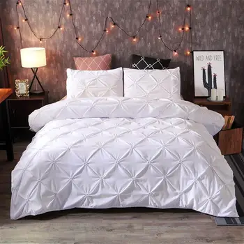 

45 Comforter Bedding Sets Queen King Duvet Cover Sets White Black Quilt Cover Sets JI01#