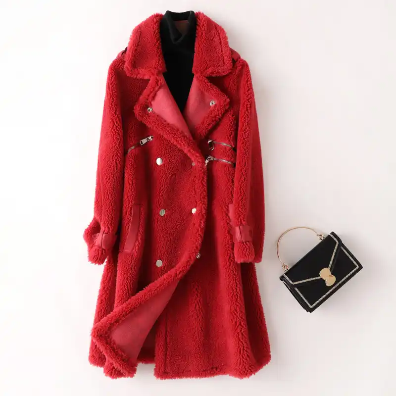Coat Female Wool Jacket Autumn Winter Coat Women Clothes 2020