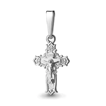 

Cross Orthodox AQUAMARINE without inserts Silver 925