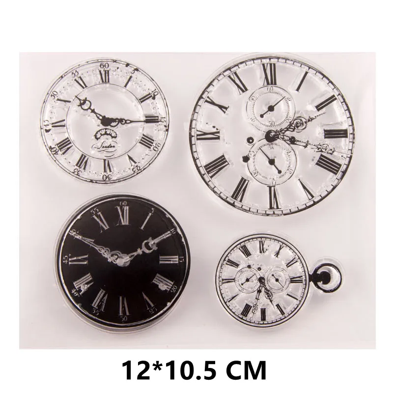 Clear Stamps DIY Scrapbooking Craft Supplies Rubber Silicon Seals Card Album Hobby ink pad Stamping