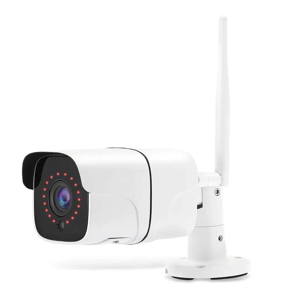 Красный WiFi IP камера 720P HD беспроводная домашняя камера безопасности с ночным видением, обнаружение движения, домашний монитор - Цвет: Красный