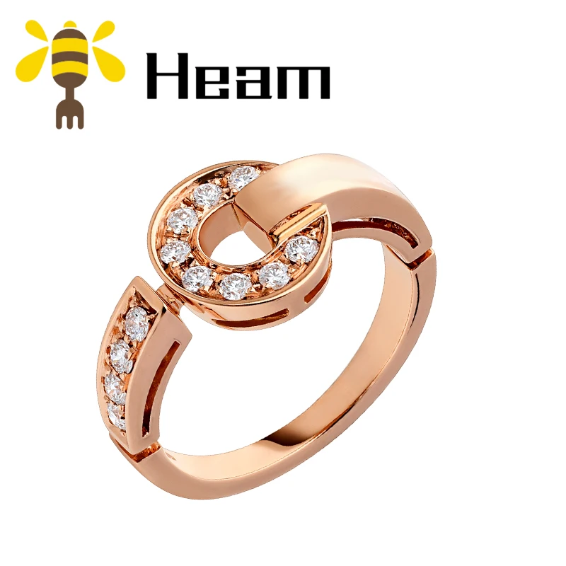Heam, высокое качество,, серебро 925 пробы, болгарийская пара, кольцо для женщин, Керамическая форма, модные роскошные ювелирные изделия, свадебный подарок - Цвет основного камня: style 4