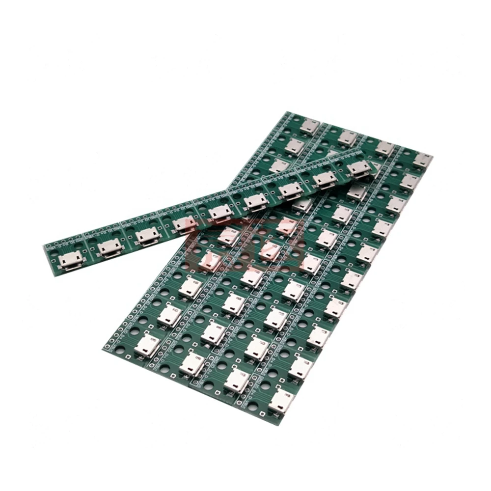 Micro Mini USB USB A Male 2.0 3.0 A Female B Connector Interface to 2.54mm DIP PCB Converter Adapter Breakout Board