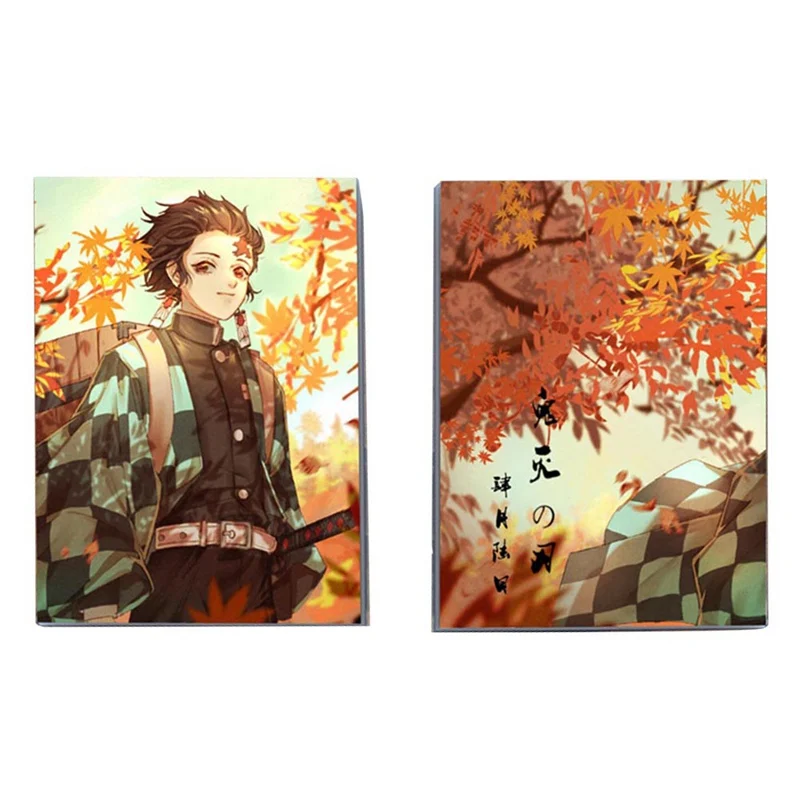 Японское аниме Demon Slayer: Kimetsu No Yaiba окружающие плакаты фото рукав Записная книжка Дневник аниме Обучающие принадлежности