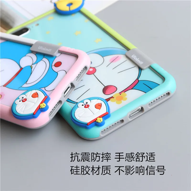 Для iPhone XS max XR X задняя Передняя пленка из закаленного стекла Ударопрочный Мягкий бампер для iPhone 8 8plus 7 7P 6 6SP+ 3D игрушечный ремешок