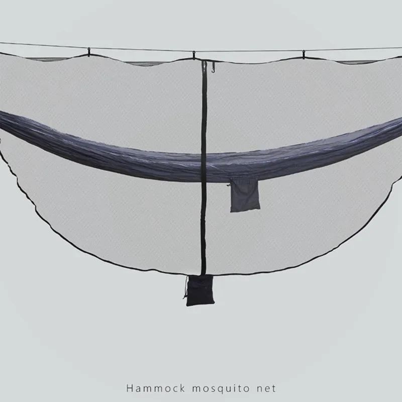 Ultralight Portable Hammock Mosquito Net For Outdoor Nylon Material Anti-Mosquito Nets With Super Size