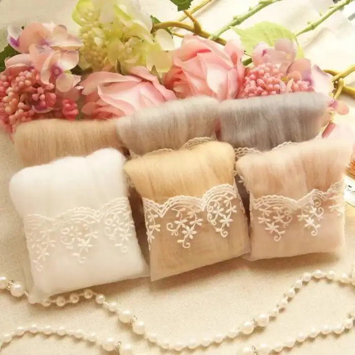 6 шт. Импортные высококачественные сырье из шерсти Войлок музыка diymulticolor ремесло шерсть полосы Шерсть Войлок ремесло Войлок поставки