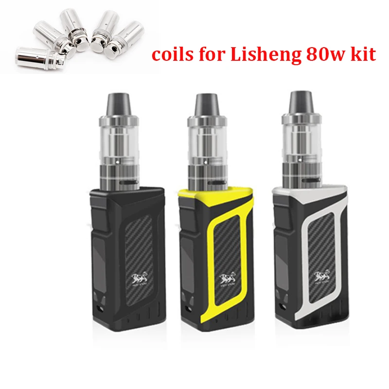 5 pcs/lot coils for Lisheng 80w kit used to replace Lisheng 80w tank atomizer coil
