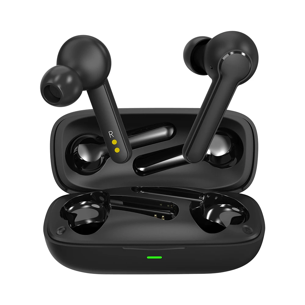 Touch Control Earbuds WIreless Headphones Bluetooth 5 0 For iPhone Samsung With Microphone Noise Cancelling