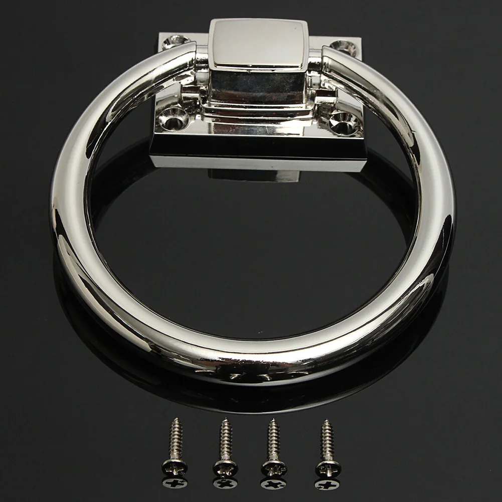 

Handle Modern Chair Wear Resistant Tool Knock Wooden Door Pull Ring Zinc Alloy Accessories Cabinet Knob Polishing Home